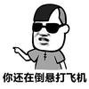 金馆长 戴墨镜 装逼 你还在倒悬打飞机