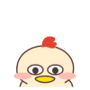 可爱 搞笑 萌萌哒 开心 小鸡 起床