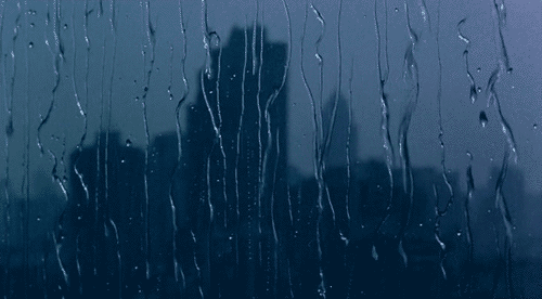 下雨 晚上 玻璃 城市