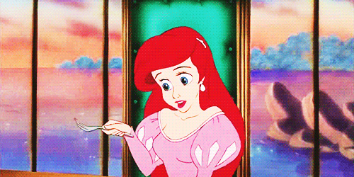 小美人鱼 迪斯尼动画 爱丽儿 可爱 性感