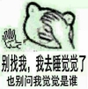 捂脸 金馆长 伸手 别找我 我去睡觉了