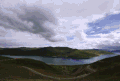 西藏 羊卓雍错 湖泊 高原 天空 流云