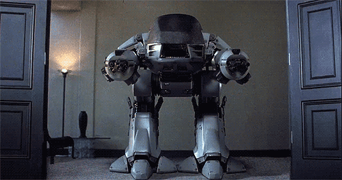 机器人 机器战警 锻炼 做准备