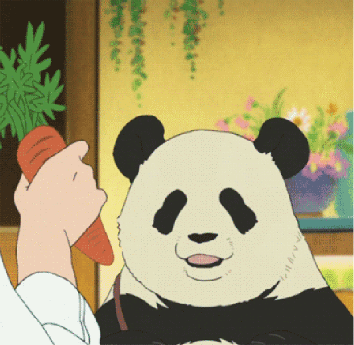 熊猫 动漫 卡通 卖萌
