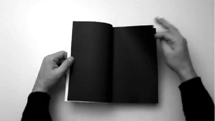 黑色书页 翻看 无聊 黑白