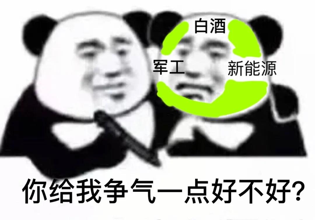暴漫 熊猫头 给我争气一点好不好 白酒 搞怪 逗