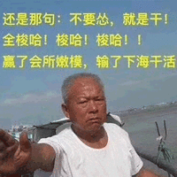 大爷 不要怂 就是干 输了