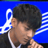 帅哥 黄子韬 流泪 手指