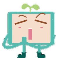 插画 搞笑 可爱 鼓掌 电视机 萌萌哒
