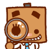盒子 哈哈 放大镜