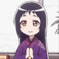 动漫 拍手 大眼睛 美女