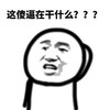 金管长 牙齿  摸头 这傻逼在干什么
