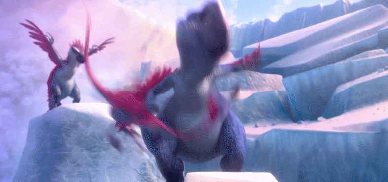 冰川时代5 动画 恐龙 搞笑 电影 萌 表情包
