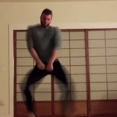 胡须男 跳舞 变装 搞笑