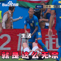 世界杯 2018世界杯 俄罗斯世界杯 FIFA 内马尔 巴西 生活 就是这么无奈