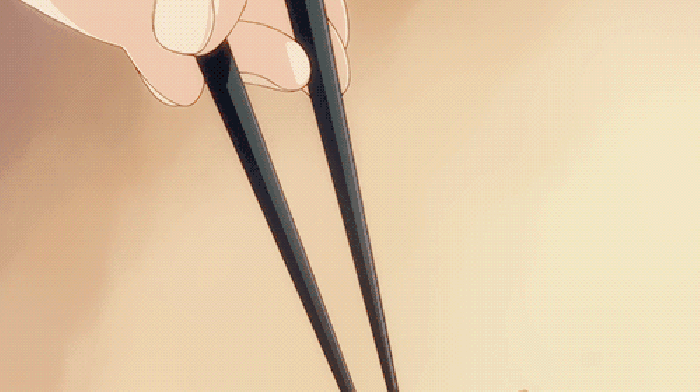 美食 筷子 美味 二次元