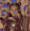 小美女 可爱 飞吻 古装 影视