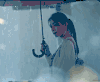 高圆圆 一生一世 打伞 等待