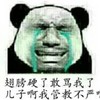 翅膀硬了敢骂我了儿子啊我管教不严 熊猫人 哭泣 嚣张