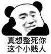 暴漫 熊猫头 真想整死你这个小贱人 搞笑 沙雕 魔性
