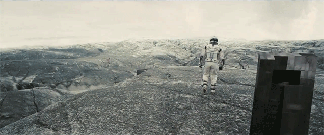 星际穿越 Interstellar 下雪 寒冷 机器人 美国电影