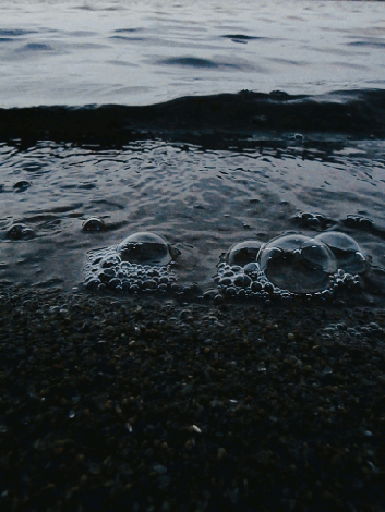 大海 气泡 荡漾 美观