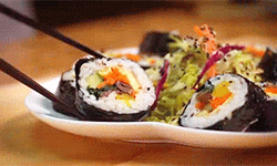 生活 美食 sushi 寿司 gif 吃货