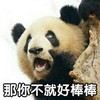 萌宠 熊猫 那你不就好棒棒 厉害 搞怪 呆萌