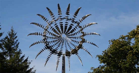 风动力 雕塑 雕塑家 运动的花 眼花缭乱 安东尼·豪