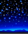 卡通 天空 星星 漂亮