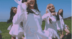MV OH&MY&GIRL WINDYDAY 动作 抬腿 跳舞