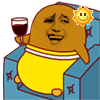 太阳 喝酒 沙发 金馆长