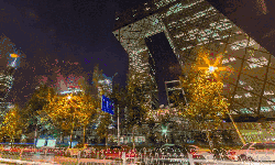 北京 夜景 延时摄影 摄影 纪录片 风景 大裤衩 中央电视台办公大楼