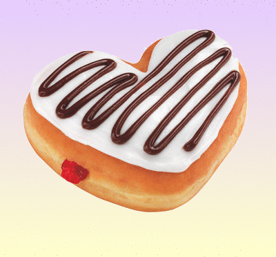 甜甜圈 doughnut 心形 诱惑