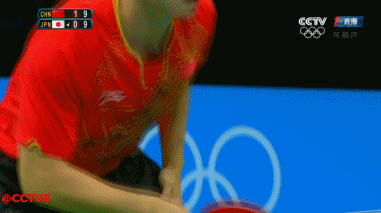 里约奥运会 乒乓球 男子 赛场瞬间