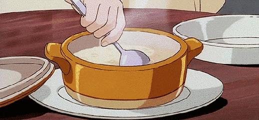 米饭 注释 餐桌 营养 盛饭 插画