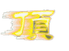 文字 顶的繁体字 发光 设计