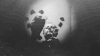 黑白的 black and white 爱心 逐帧