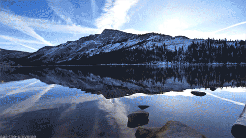湖 约塞米蒂国家公园 美景 延时摄影 自然