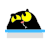 动漫表情 表情包 一坨黑色 黑乎乎