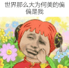 花朵 金馆长 抠鼻子 笑容 世界那么大为何美的偏偏是我