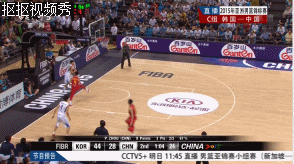 篮球 亚锦赛 中国 韩国 抢断 易建联 跳投 得分王 超远距离投射 激烈对抗 劲爆体育