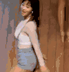 妹子 短裤 跳舞 性感
