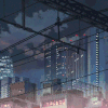 卡通 动画 城市 夜晚