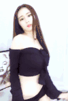美女 性感 长发 红嘴唇