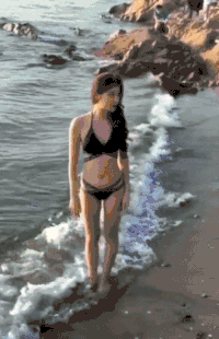 女神 比基尼 性感 美女 海滩