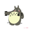 动画 杠铃 锻炼 龙猫 Totoro