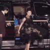 美女 下车 刮风 挡不住