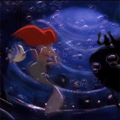 小美人鱼 迪斯尼动画 爱丽儿 美丽 性感