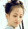 杨蓉 害羞 可爱 微笑 偷看 古装